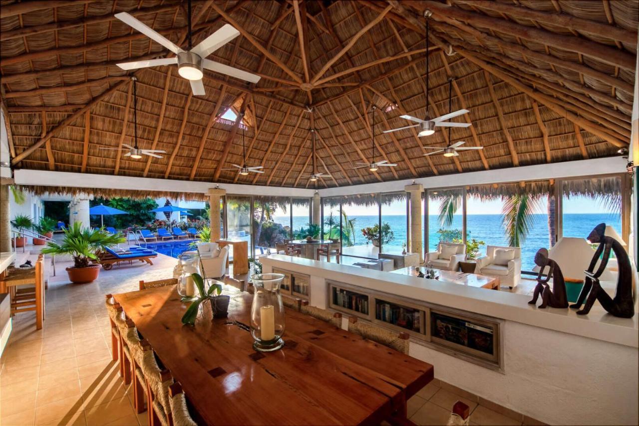 Beachfront Salinas House Puerto Vallarta Luaran gambar